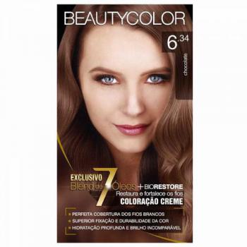 Kit Tintura Beauty Color 6.34 Chocolate