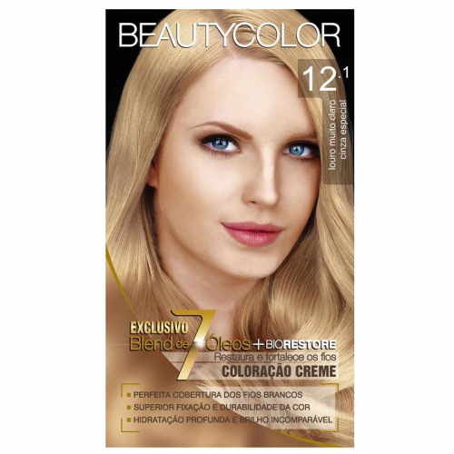 Tintura BeautyColor Kit 12.1 Louro Medio Claro