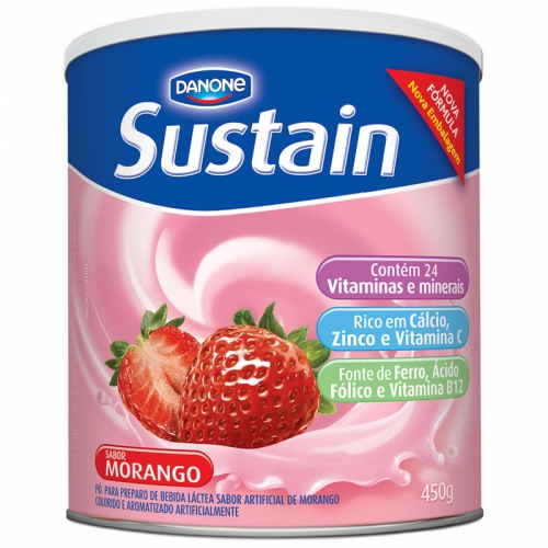 SUSTAIN MORANGO 450GR