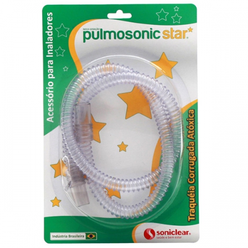 Traqueia Flexivel para Inalacao Pulmosonic Star