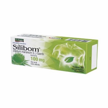 Silibom 100mg com 30 comprimidos