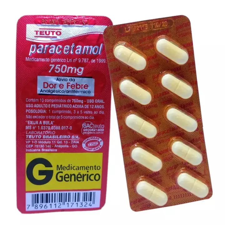 Paracetamol 750mg 10 S   GMeq