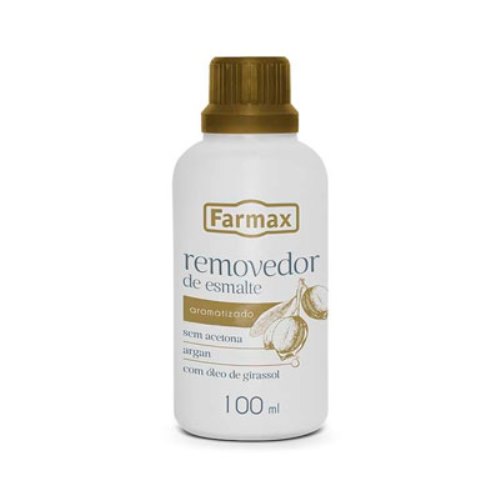 REMOVEDOR DE ESMALTE ARGAN FARMAX 100ML