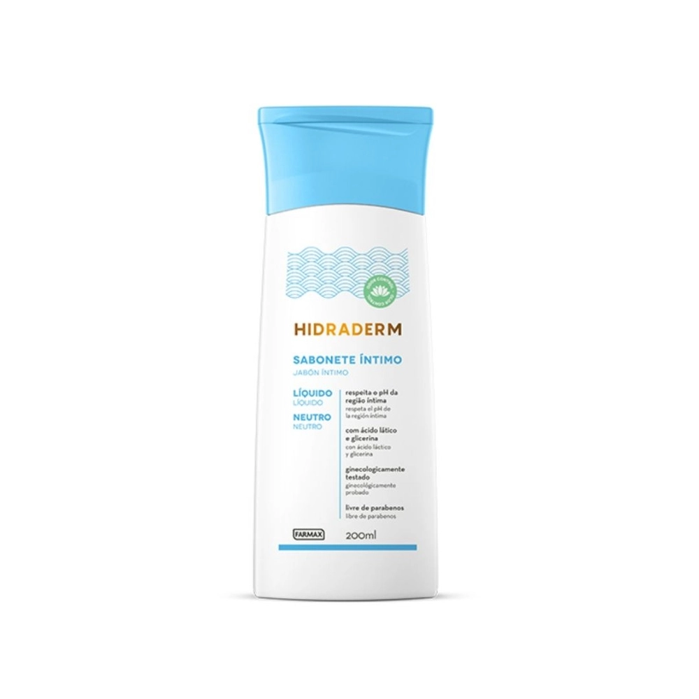 Sabonete Íntimo Líquido Hidraderm Neutro 200g