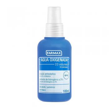 Agua Oxigenada Farmax 10 Volumes 100ml