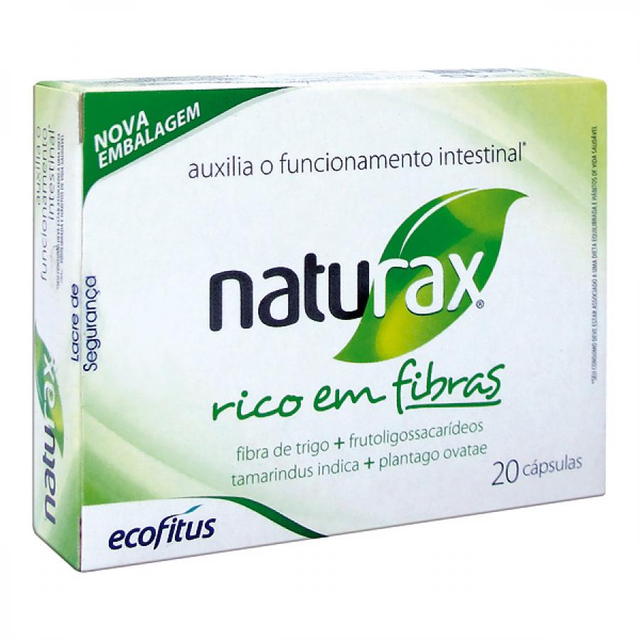 Naturax com 20 Comprimidos