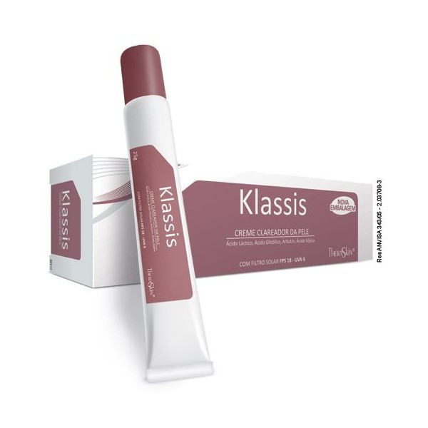 Creme Clareador Klassis Facial 25g