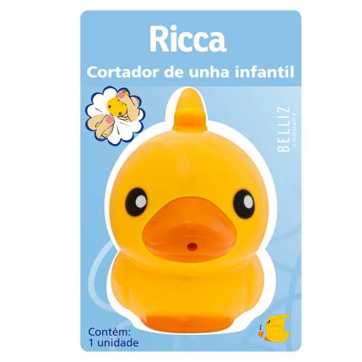 Cortador De Unhas Infantil Bichos Com 1 Unidade