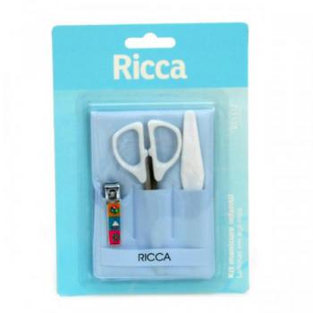 Kit Manicure Infantil Ricca Cores sortidas 1 Unidade