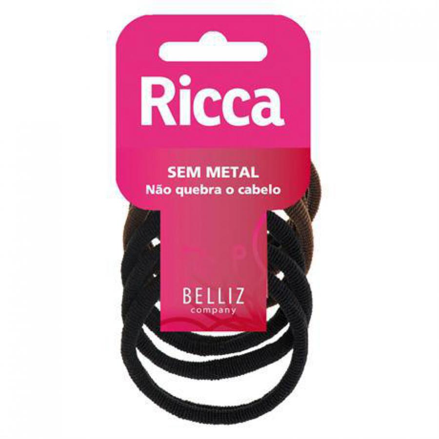 ELASTICO P/CABELO SEM METAL 15MM RICCA
