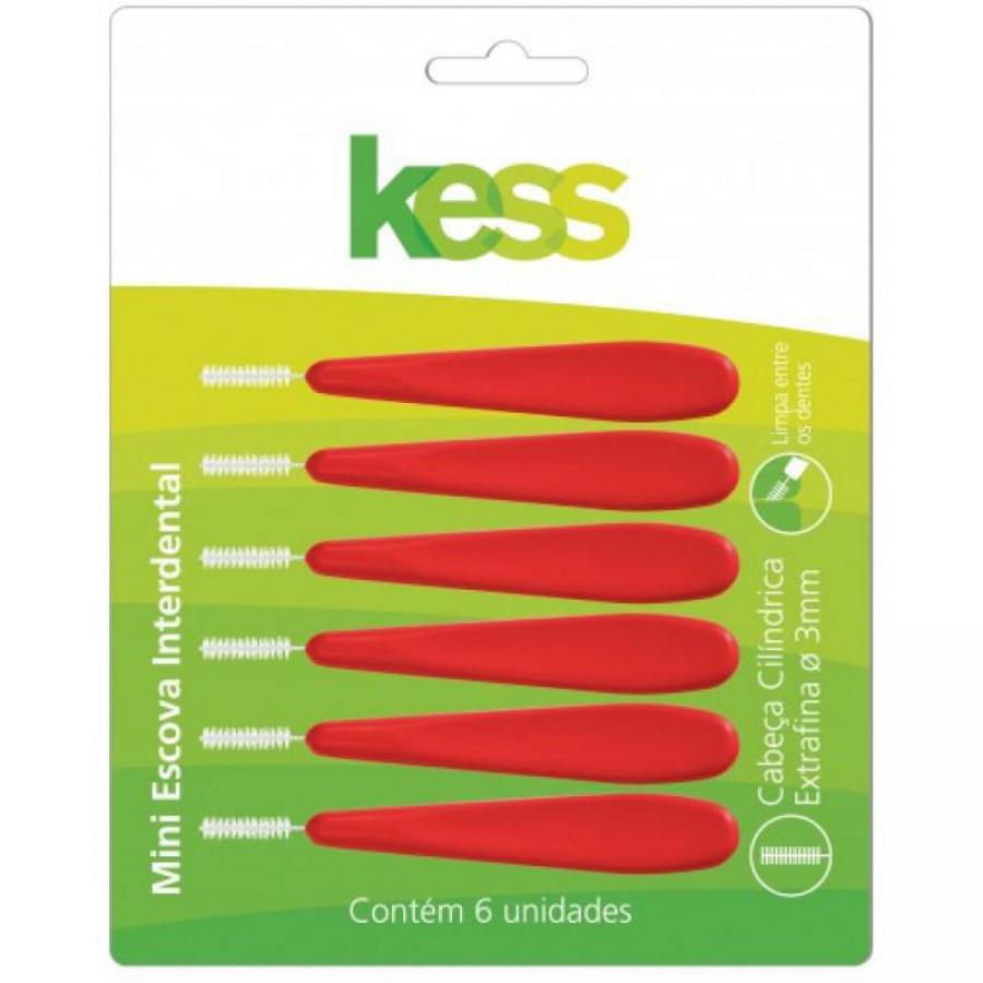 ESCOVA DENTAL Kess Interdental Extra Fina 6 unidades