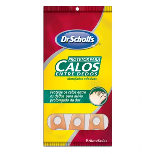 Protetor DR Scholl's Para Calos E Dedos Com 6 Unidades