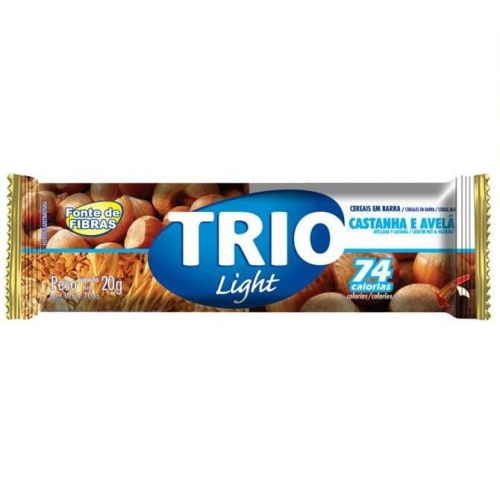 Barra Cereal Trio Light Avelã / Castanha 25g