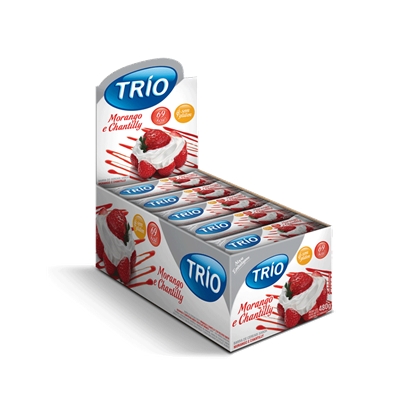 Barra Cereal Trio Light Morango 25g