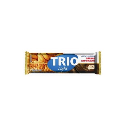 Barra Cereal Trio Ligth Banana / Chocolate 25g