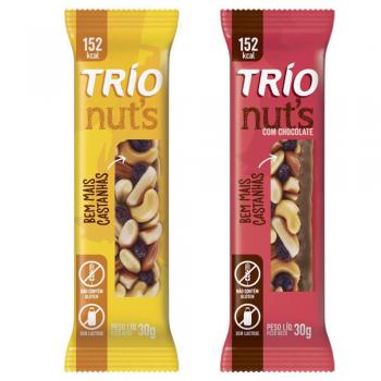 Barra De Cereal Tradicional Trio Nuts 30g