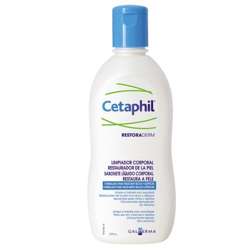 Cetaphil Restoraderm sabonete líquido 295ml