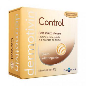 Sabonete Barra Facial Dermotivin Control Pele Muito Oleosa 90g