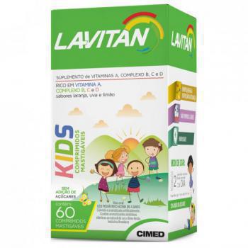 Lavitam Kids 60 Comprimidos Mastigaveis