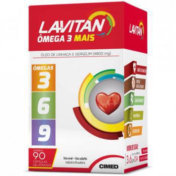 Lavitan Omega 3 Mais Capsulas Gelatinosas