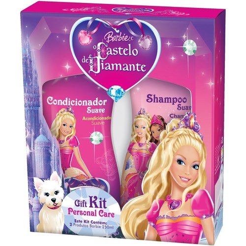 Kit Infantil Barbie Shampoo + Condicionador 250ml