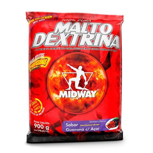 Maltodextrina Midway Guarana 900g