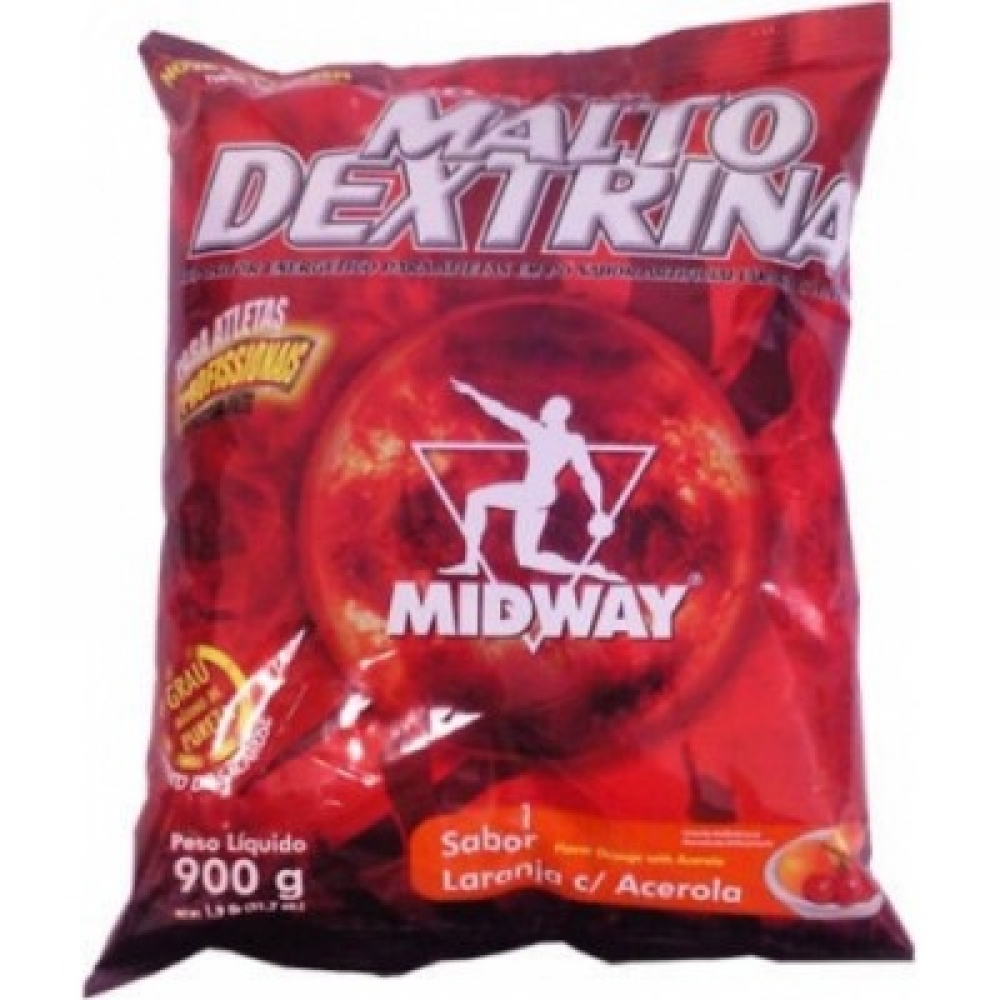 Maltodextrina Midway Laranja e Acerola 900g