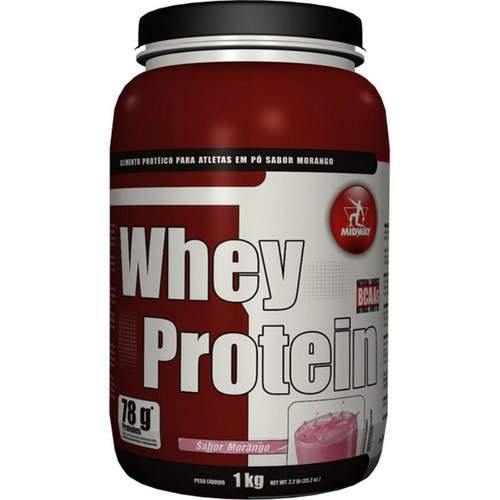 Whey Protein Morango 1kg