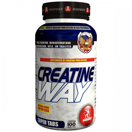 New Creatine Way com 100 tabletes