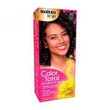 Tintura Color Total Salon Line 3.0 Castanho Escuro