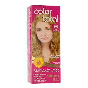 Tintura Salon Line Color Total 9.0 Louro Muito Claro