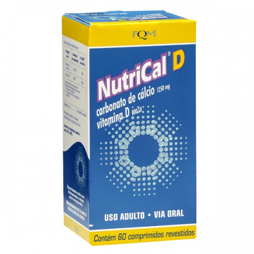 Nutrical D 500/2mg com 60 Comprimidos