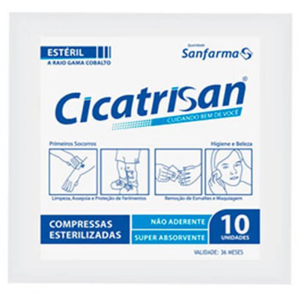 Compressa De Gaze C/10 Sanfar