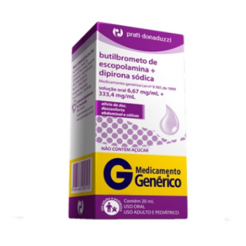 Butilbrometo De Escopolamina + Dipirona Sódica