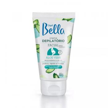 Creme Depilatório Facial Aloe Vera Depil Bella 40g