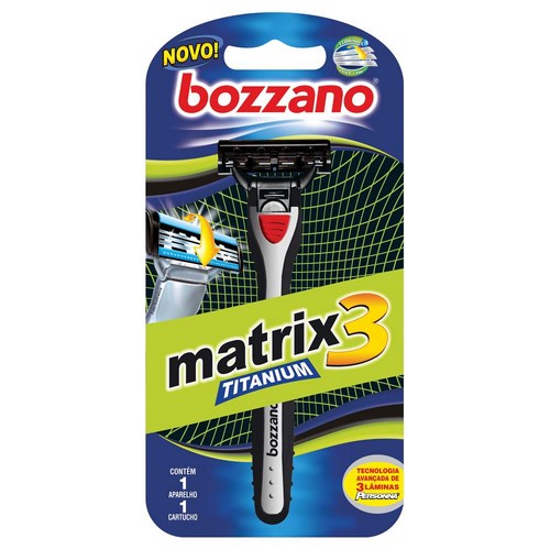 APARELHO DE BARBEAR BOZZANO MATRIX 3 TITANIUM