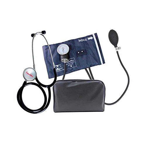 Aparelho De Pressao com Estetoscopio Fecho Metal Premium
