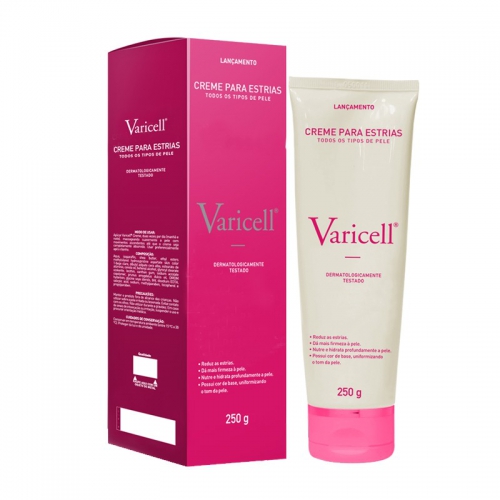 Varicell Creme Para Estrias 250g