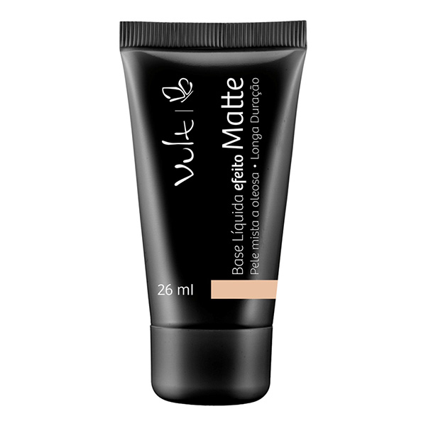 BASE LIQUIDA VULT MATTE BEGE TRANSLUCIDA 01 26ML
