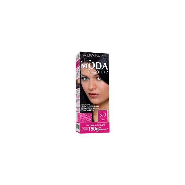 Tintura Alta Moda Colore Castanho Escuro 3 60g