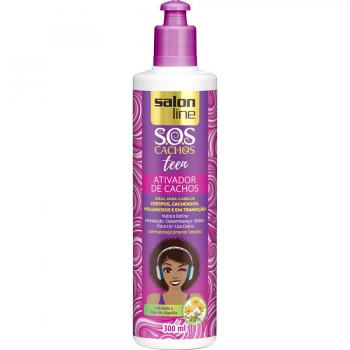 Ativador De Cachos S.O.S Teens Salon Line 300ml