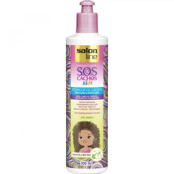 Ativador de Cachos S.O.S Cachos Kids Salon Line 300ml