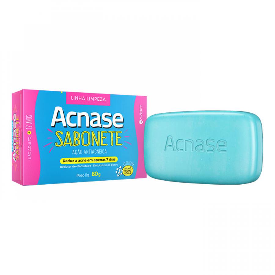 Sabonete Acnase Clean Antiacne 80g