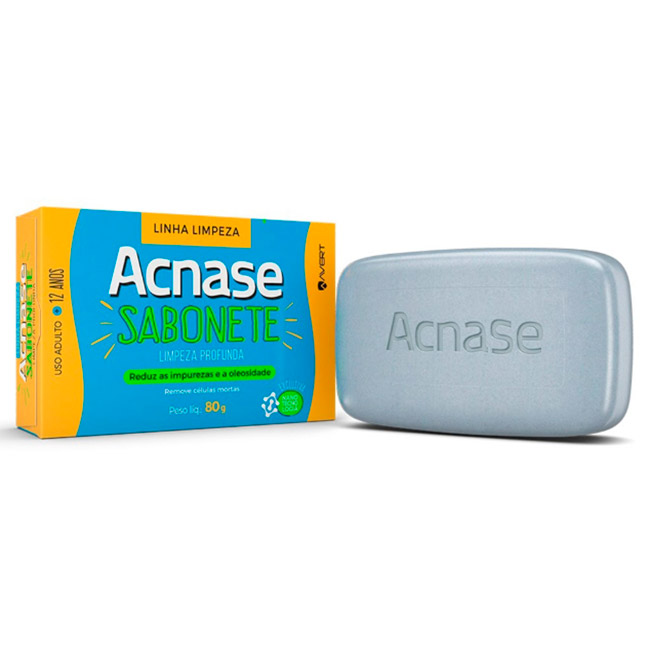 Sabonete Acnase Clean Limpeza Profunda 80g