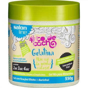 Gelatina Capilar ToDeCacho Super Definição Salon Line 550g