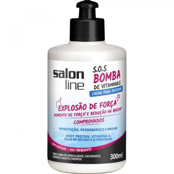 Creme para Pentear Salon Line S.O.S Bomba de Vitaminas 300ml