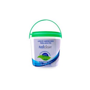 Lenço Umedecido Feelclean Adult Care 300 Unidades