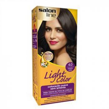 Tintura Light Color 4.0 Castanho Medio