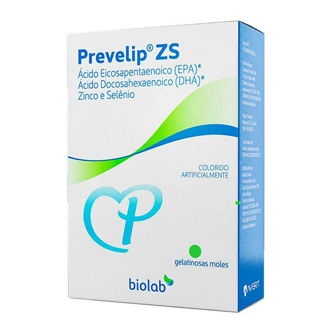 Prevelip com 60 Capsulas