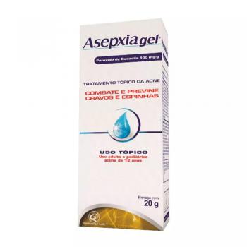 Gel Asepxia Tratamento Topico da Acne 20g